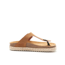 Carica l'immagine nel visualizzatore di Gallery, Cognac Brown platforms GALA made with eco-leather