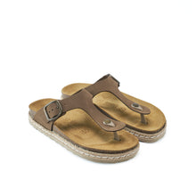 Carica l'immagine nel visualizzatore di Gallery, Brown platforms GALA made with nubuck leather