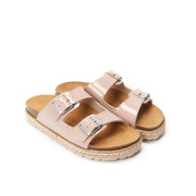 Load image into Gallery viewer, Antic Rose platforms ANA made with eco-leather