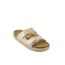 Carica l'immagine nel visualizzatore di Gallery, Beige platforms ANA made with eco-leather