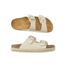 Carica l'immagine nel visualizzatore di Gallery, Beige platforms ANA made with eco-leather