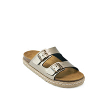 Carica l'immagine nel visualizzatore di Gallery, Bronze platforms ANA made with eco-leather