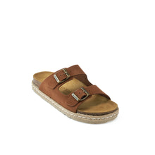 Carica l'immagine nel visualizzatore di Gallery, Chestnuts platforms ANA made with suede leather