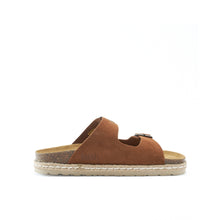 Carica l'immagine nel visualizzatore di Gallery, Chestnuts platforms ANA made with suede leather