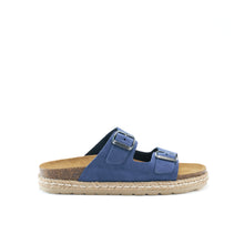 Carica l'immagine nel visualizzatore di Gallery, Jeans platforms ANA made with suede leather