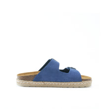 Carica l'immagine nel visualizzatore di Gallery, Jeans platforms ANA made with suede leather
