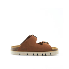 Carica l'immagine nel visualizzatore di Gallery, Chestnuts platforms ANA made with suede leather