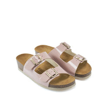 Carica l'immagine nel visualizzatore di Gallery, Antic Rose platforms CARLA made with eco-leather