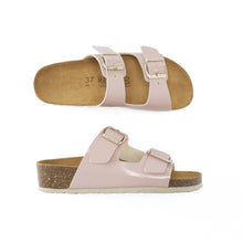 Carica l'immagine nel visualizzatore di Gallery, Antic Rose platforms CARLA made with eco-leather