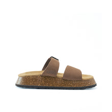 Carica l'immagine nel visualizzatore di Gallery, Brown platforms MARA made with nubuck leather
