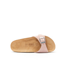 Carica l'immagine nel visualizzatore di Gallery, Pink single-strap AGATA made with suede leather