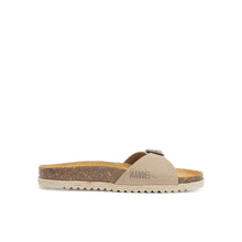 Carica l'immagine nel visualizzatore di Gallery, Taupe single-strap AGATA made with oiled leather