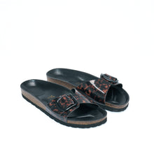 Load image into Gallery viewer, Tortoiseshell single-strap AGATA BIG BUCKLE made with PU