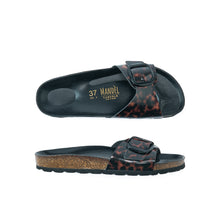 Load image into Gallery viewer, Tortoiseshell single-strap AGATA BIG BUCKLE made with PU