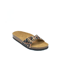 Load image into Gallery viewer, Brown single-strap AGATA made with eco-leather