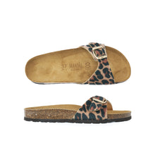 Load image into Gallery viewer, Brown single-strap AGATA made with eco-leather