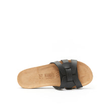 Carica l'immagine nel visualizzatore di Gallery, Black multi-straps CLARA made with eco-leather
