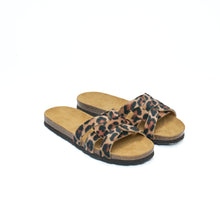 Load image into Gallery viewer, Brown multi-straps CLARA made with eco-leather