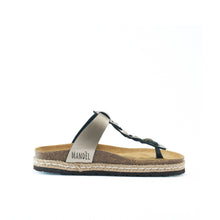 Carica l'immagine nel visualizzatore di Gallery, Bronze platforms LUNA made with eco-leather