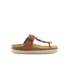 Carica l'immagine nel visualizzatore di Gallery, Brown platforms LUNA made with nubuck leather