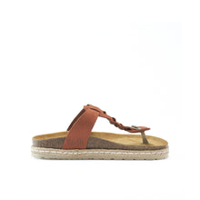 Carica l'immagine nel visualizzatore di Gallery, Brown platforms LUNA made with nubuck leather