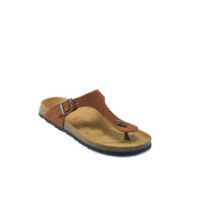 Load image into Gallery viewer, Chestnuts thong DAVID made with suede leather