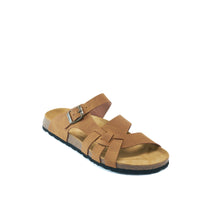 Charger l'image dans la galerie, Cognac Brown multi-straps ALVARO made with eco-leather