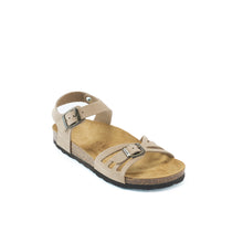 Carica l'immagine nel visualizzatore di Gallery, Taupe sandals NEVA made with suede leather