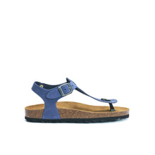 Charger l'image dans la galerie, Jeans sandals LEON made with suede leather