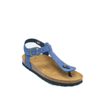 Charger l'image dans la galerie, Jeans sandals LEON made with suede leather