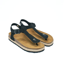 Carica l'immagine nel visualizzatore di Gallery, Black platforms LEON made with suede leather