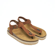 Carica l'immagine nel visualizzatore di Gallery, Chestnuts platforms LEON made with suede leather