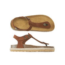 Carica l'immagine nel visualizzatore di Gallery, Chestnuts platforms LEON made with suede leather