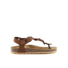 Charger l'image dans la galerie, Chestnuts sandals AIDA made with suede leather