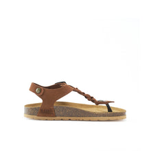 Charger l'image dans la galerie, Chestnuts sandals AIDA made with suede leather