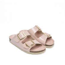 Load image into Gallery viewer, Antic Rose two-straps ALBERTO BIG BUCKLE made with eco-leather