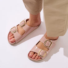 Load image into Gallery viewer, Antic Rose two-straps ALBERTO BIG BUCKLE made with eco-leather