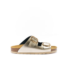 Load image into Gallery viewer, Snowflake two-straps ALBERTO BIG BUCKLE made with eco-leather