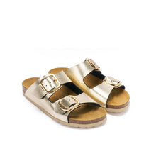 Load image into Gallery viewer, Snowflake two-straps ALBERTO BIG BUCKLE made with eco-leather