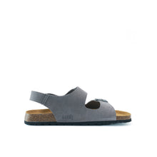 Charger l'image dans la galerie, Grey sandals CARLOS made with suede leather
