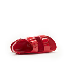 Carica l'immagine nel visualizzatore di Gallery, Red sandals CARLOS made with eco-leather