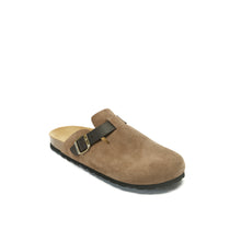 Charger l'image dans la galerie, Beige sabot clogs NOE made with suede leather