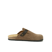 Charger l'image dans la galerie, Beige sabot clogs NOE made with suede leather