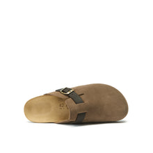 Charger l'image dans la galerie, Beige sabot clogs NOE made with suede leather