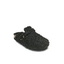 Charger l'image dans la galerie, Black sabot clogs NOE made with textile