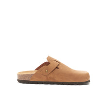 Charger l'image dans la galerie, Cognac Brown sabot clogs NOE made with eco-leather