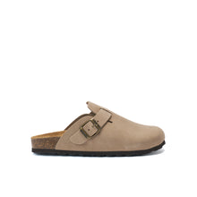 Charger l'image dans la galerie, Taupe sabot clogs NOE made with suede leather