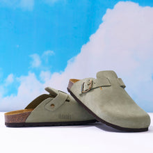 Charger l'image dans la galerie, Rosemary sabot clogs NOE made with suede leather
