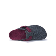 Carica l'immagine nel visualizzatore di Gallery, Grey sabot clogs NOE made with felt