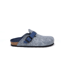 Carica l'immagine nel visualizzatore di Gallery, Grey sabot clogs NOE made with felt